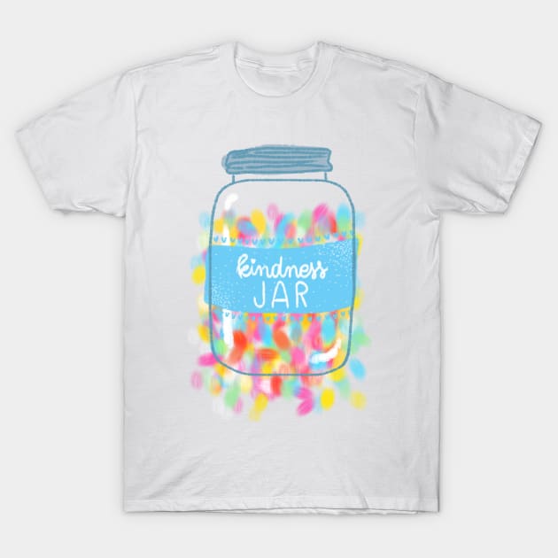 Kindness Jar T-Shirt by lowercasev